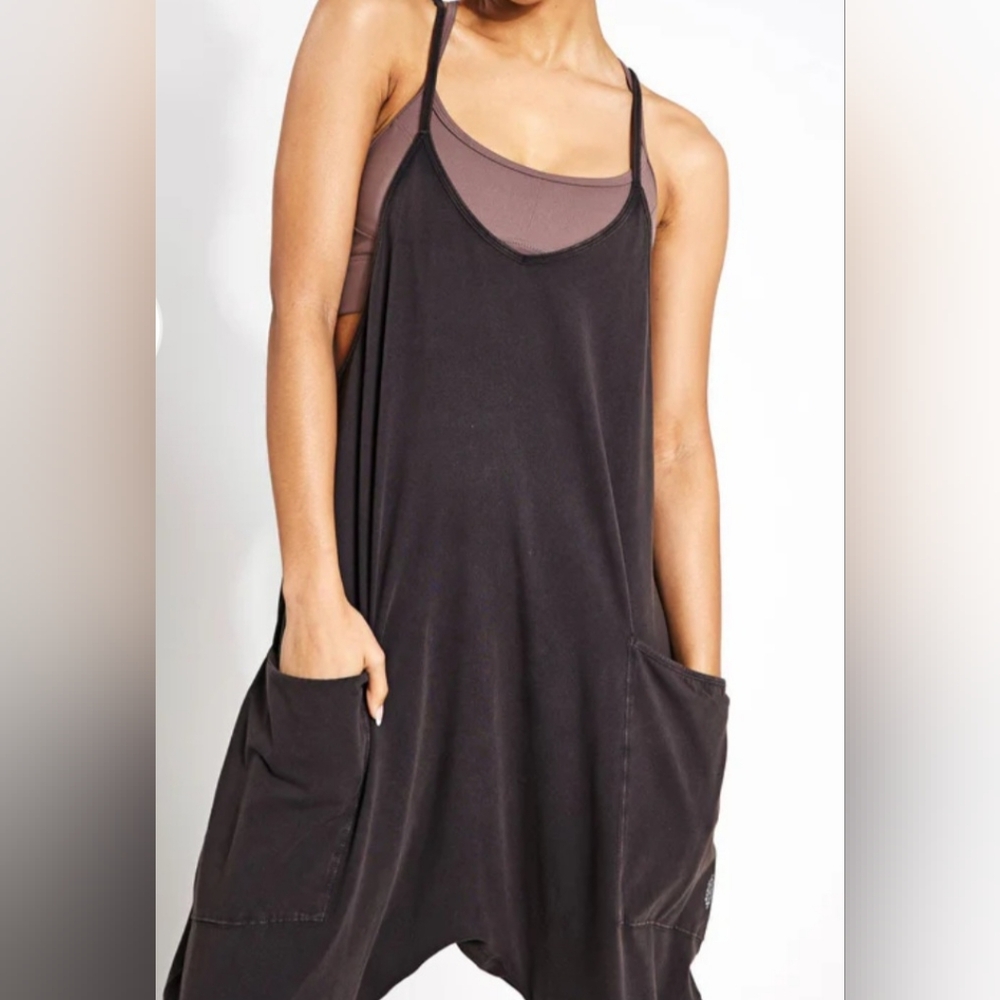 Free People Black Jumpsuit - Picture 4 of 10